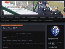 Tablet Screenshot of aiaforli.it